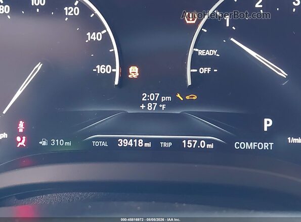 5UXTR7C51KLR51147 2019 BMW X3 Silver 