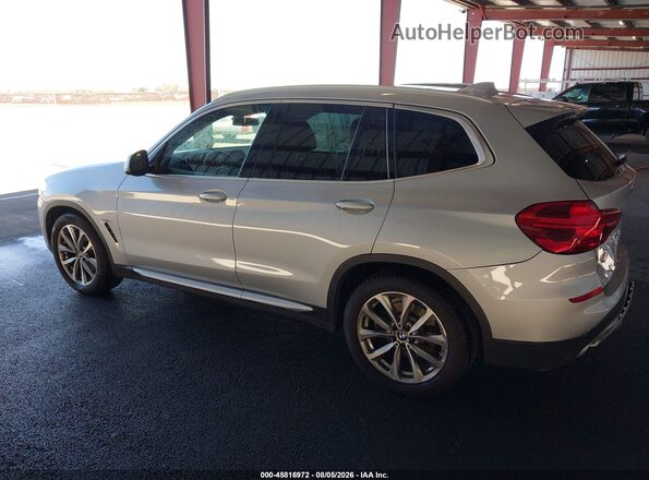 5UXTR7C51KLR51147 2019 BMW X3 Silver 
