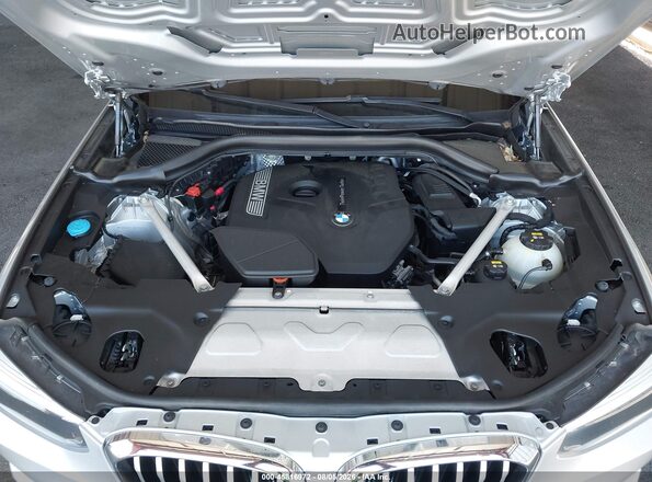 5UXTR7C51KLR51147 2019 BMW X3 Silver უკანა ხედი