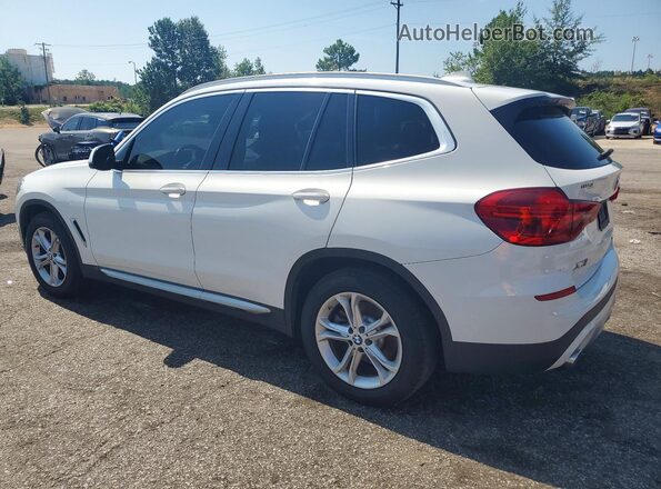 5UXTR7C52KLF28161 2019 BMW X3 White Задня ліва чверть