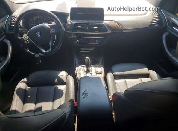 5UXTR7C52KLF28161 2019 BMW X3 White Вид панелі приладів
