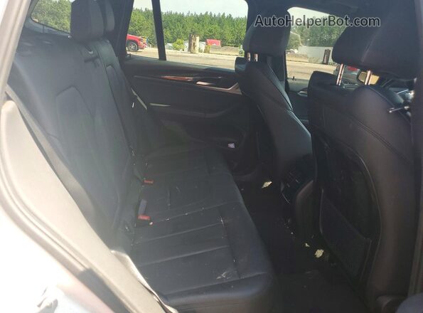 5UXTR7C52KLF28161 2019 BMW X3 White Вид задніх сидінь