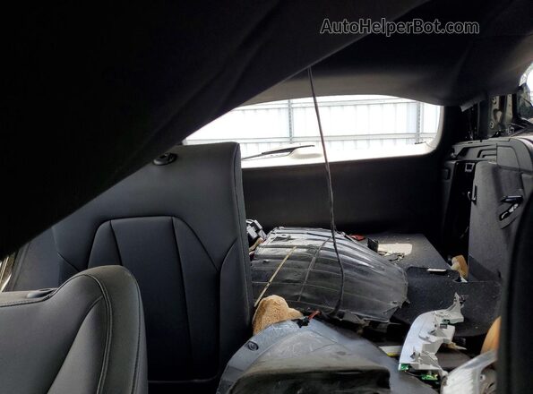 5UXTR7C52KLR45275 2019 BMW X3 Black Vista de los asientos traseros