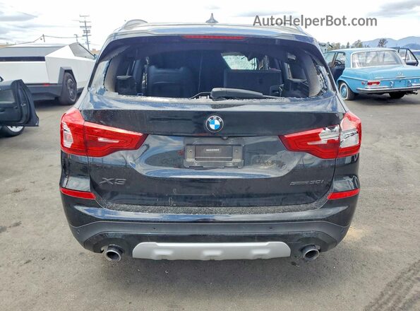 5UXTR7C52KLR45275 2019 BMW X3 Black Vista trasera