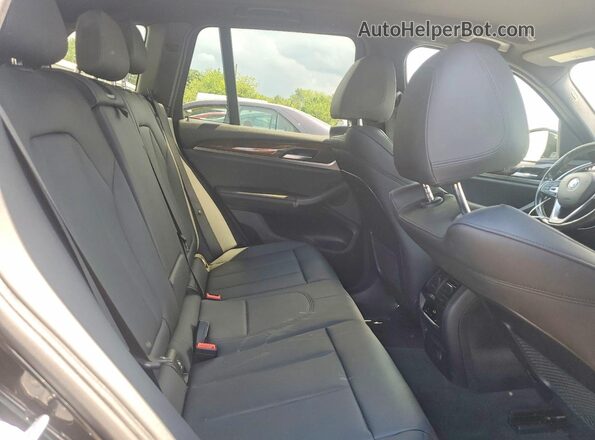 5UXTR7C52KLR53568 2019 BMW X3 Black Սալոնի հետևի տեսք