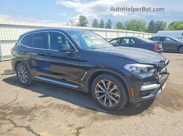 5UXTR7C52KLR53568 2019 BMW X3 Black Առջևի աջ