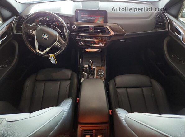 5UXTR7C52KLR53683 2019 BMW X3 Black 