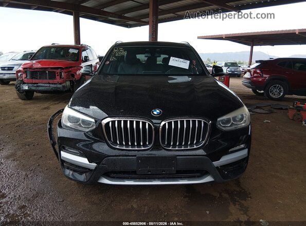 5UXTR7C53KLE96563 2019 BMW X3 Черный Вид щитка приборов