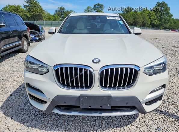5UXTR7C53KLE97034 2019 BMW X3 White Widok z tyłu