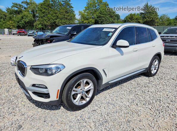 5UXTR7C53KLE97034 2019 BMW X3 White Tył lewy