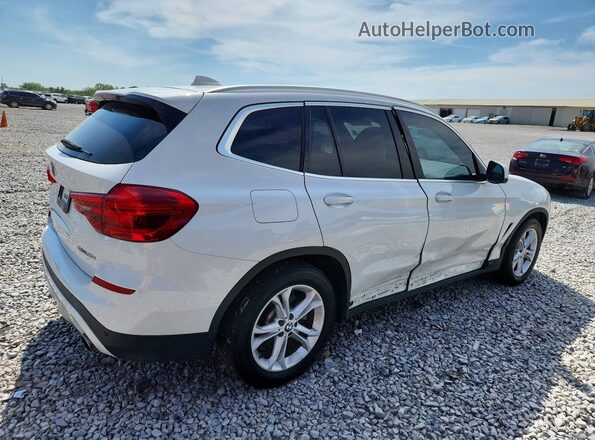 5UXTR7C53KLE97034 2019 BMW X3 White Przód prawy