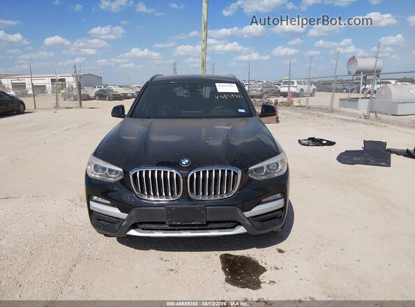 5UXTR7C54KLE97317 2019 BMW X3 Черный Вид щитка приборов
