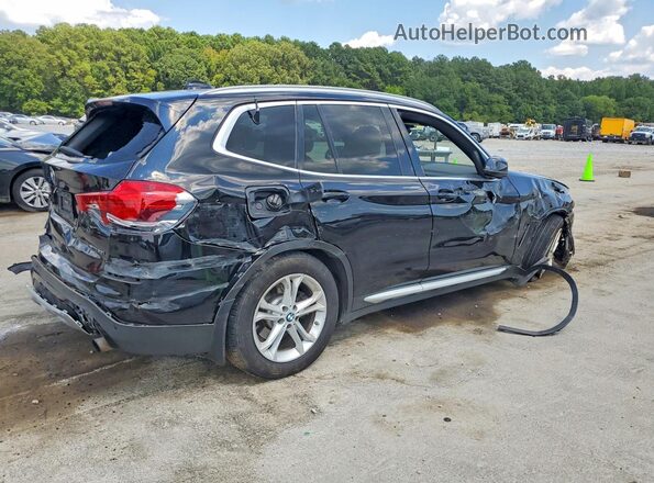5UXTR7C54KLE97320 2019 BMW X3 Black უკანა მარჯვენა
