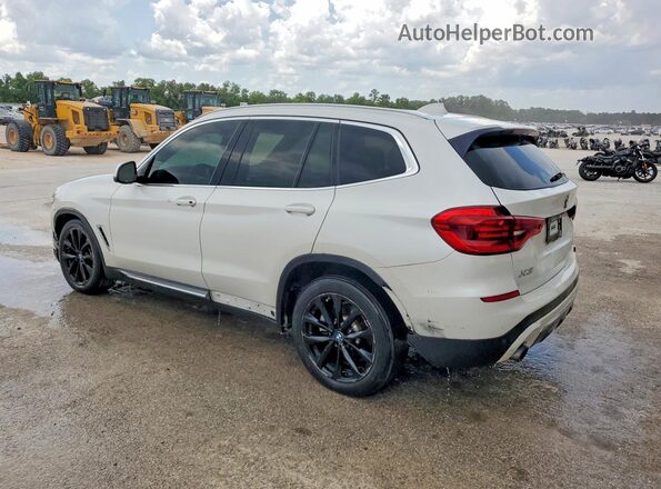 5UXTR7C54KLF29098 2019 BMW X3 White Tył lewy