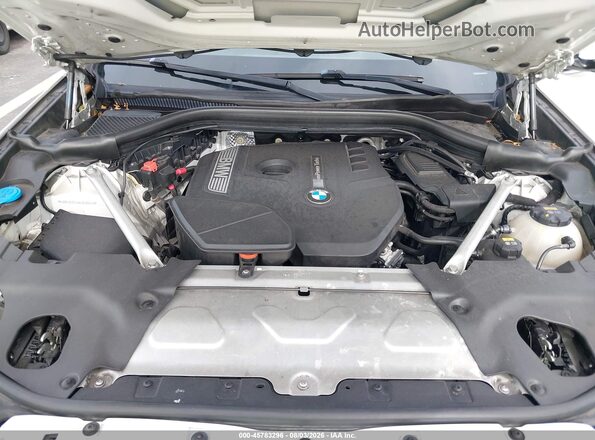 5UXTR7C54KLR50543 2019 BMW X3 White Vista trasera