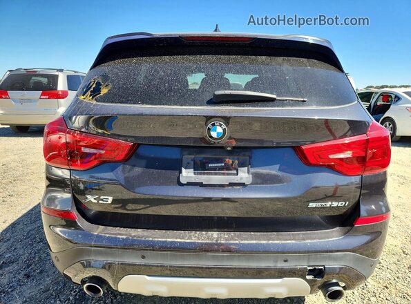 5UXTR7C54KLR50736 2019 BMW X3 Gray უკანა ხედი