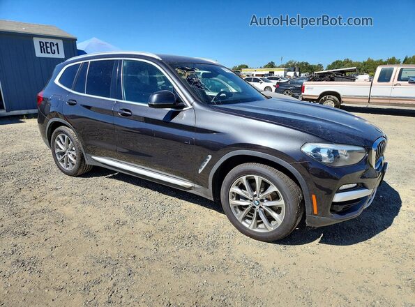 5UXTR7C54KLR50736 2019 BMW X3 Gray წინა მარჯვენა