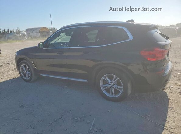5UXTR7C55KLF28395 2019 BMW X3 Black Tył lewy