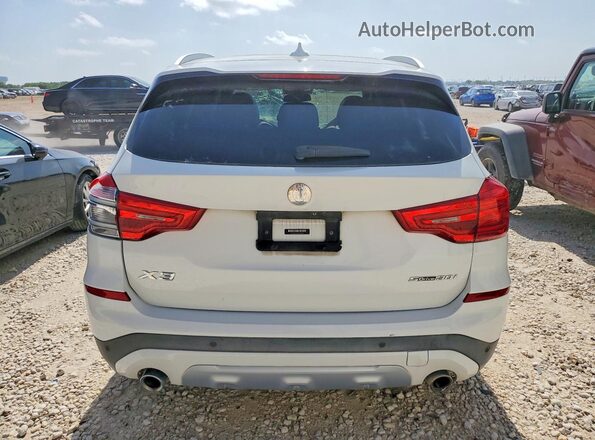5UXTR7C56KLF29359 2019 BMW X3 White უკანა ხედი