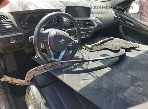 5UXTR7C56KLF29359 2019 BMW X3 White წინა პანელის ხედი