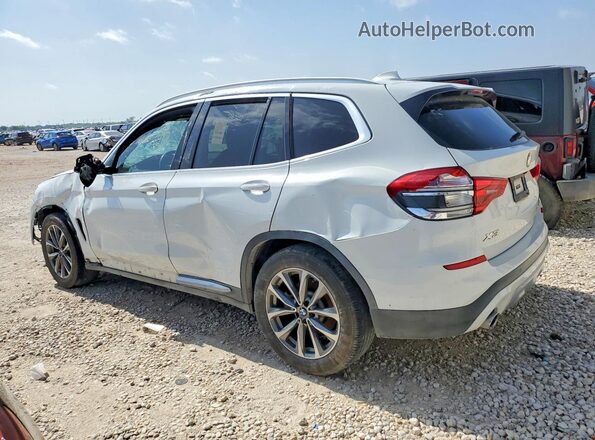 5UXTR7C56KLF29359 2019 BMW X3 White უკანა მარცხენა