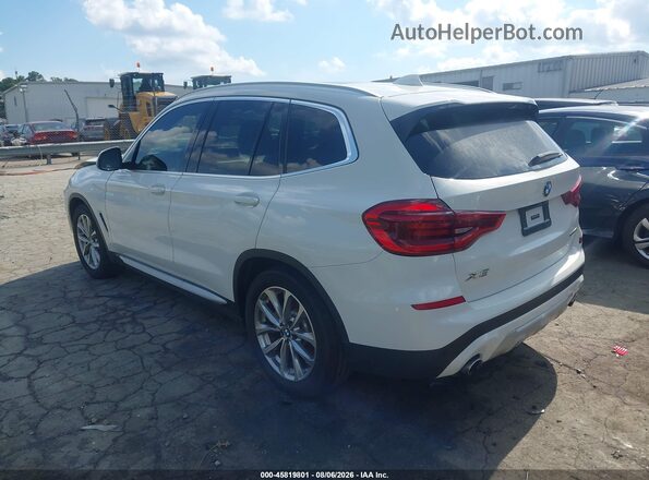 5UXTR7C56KLF32505 2019 BMW X3 White Задня ліва чверть