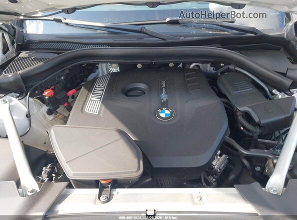 5UXTR7C56KLF32505 2019 BMW X3 White Вид ззаду