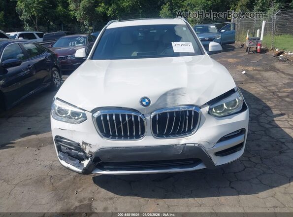 5UXTR7C56KLF32505 2019 BMW X3 White Вид щитка приладів