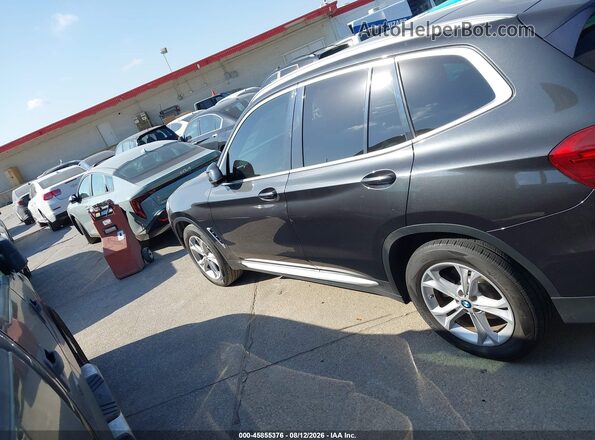 5UXTR7C57KLE94976 2019 BMW X3 Gray Widok wnętrza 360 stopni