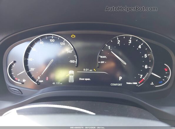 5UXTR7C57KLE94976 2019 BMW X3 Gray Widok tylnych siedzeń