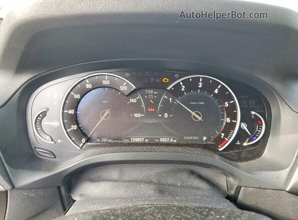 5UXTR7C57KLE96274 2019 BMW X3 Белый Вид щитка приборов