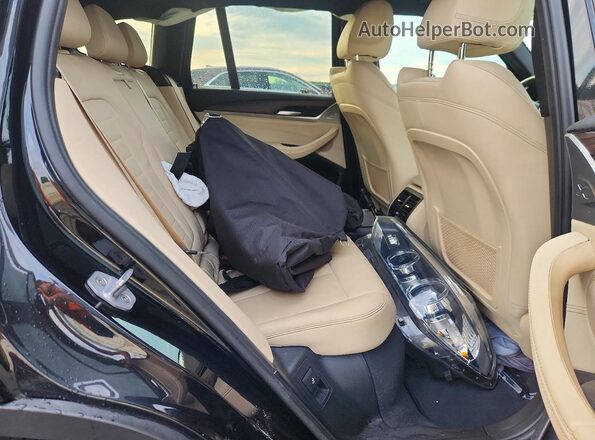 5UXTR7C58KLE97689 2019 BMW X3 Черный Вид задних сидений