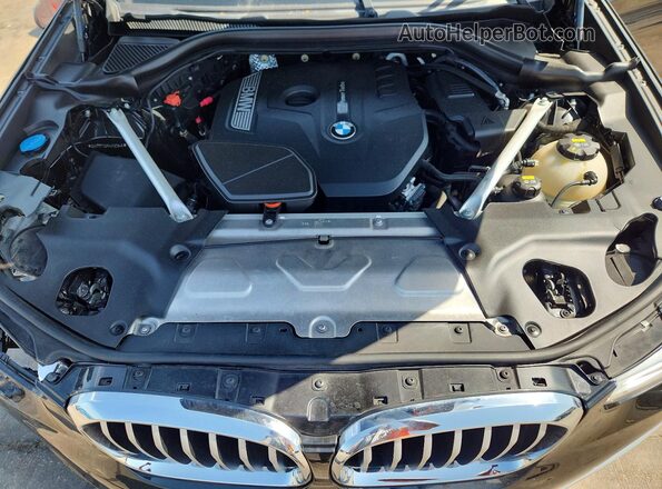 5UXTR7C58KLF32649 2019 BMW X3 Black უკანა სალონის ხედი