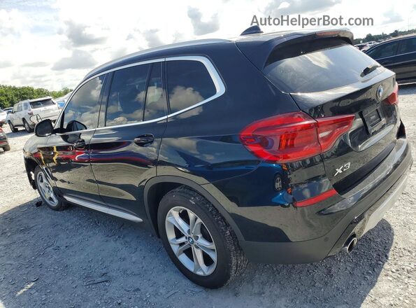 5UXTR7C58KLF34398 2019 BMW X3 Black უკანა მარცხენა