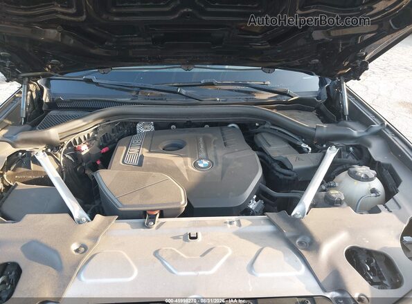 5UXTR7C58KLR44826 2019 BMW X3 Black Widok z tyłu