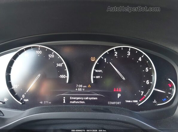 5UXTR7C58KLR44826 2019 BMW X3 Black 