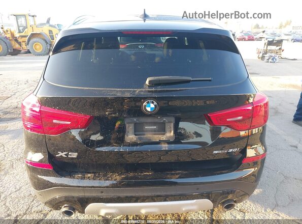 5UXTR7C58KLR44826 2019 BMW X3 Black 