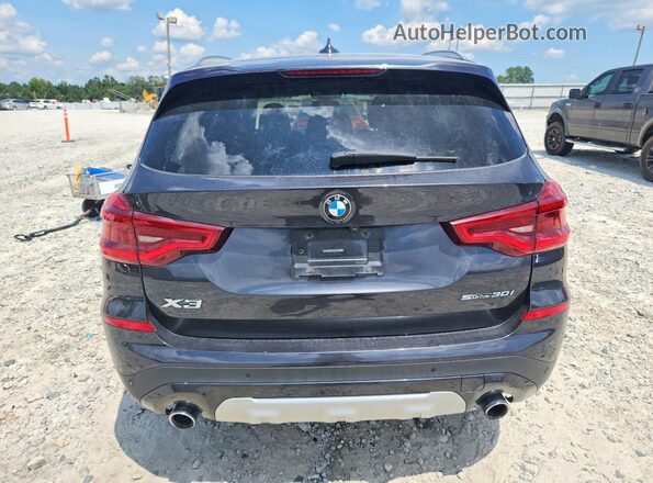 5UXTR7C58KLR52361 2019 BMW X3 Gray Вид салону спереду