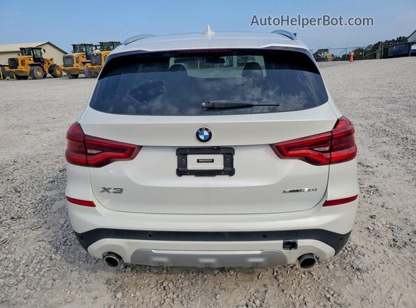 5UXTR7C59KLE93750 2019 BMW X3 White Widok z tyłu
