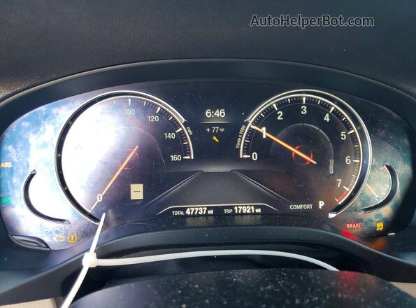 5UXTR7C59KLR52191 2019 BMW X3 Black Vista del cuadro de instrumentos