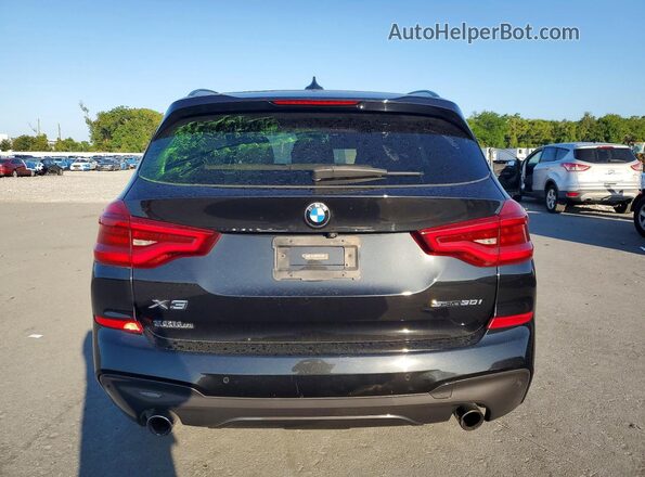 5UXTR7C59KLR52191 2019 BMW X3 Black Vista trasera