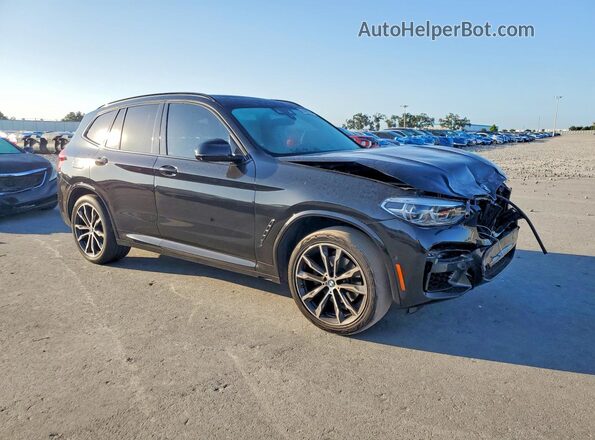 5UXTR7C59KLR52191 2019 BMW X3 Black Delantero derecho