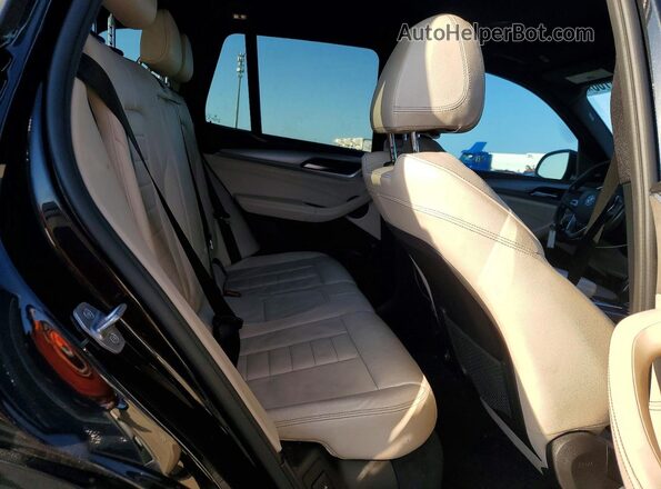 5UXTR7C59KLR52191 2019 BMW X3 Black Vista interior trasera