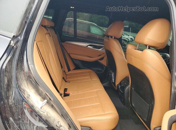 5UXTR7C5XKLR48957 2019 BMW X3 Синий Вид задней части салона