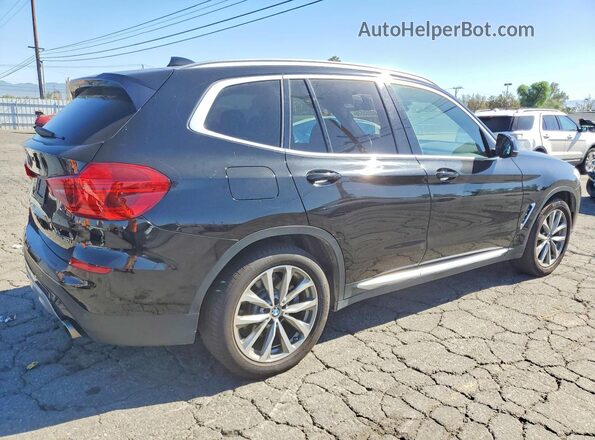 5UXTR7C5XKLR49669 2019 BMW X3 Черный Задняя правая четверть