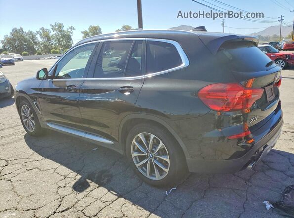 5UXTR7C5XKLR49669 2019 BMW X3 Черный Задняя левая четверть