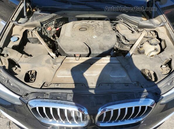 5UXTR7C5XKLR49669 2019 BMW X3 Черный Вид подкапотного пространства