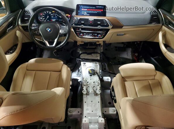 5UXTR9C50JLC81801 2018 BMW X3 White Widok deski rozdzielczej