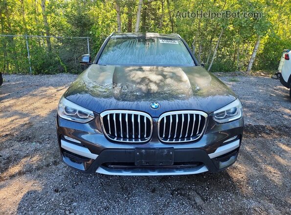 5UXTR9C50JLC82477 2018 BMW X3 Black Вид спереду