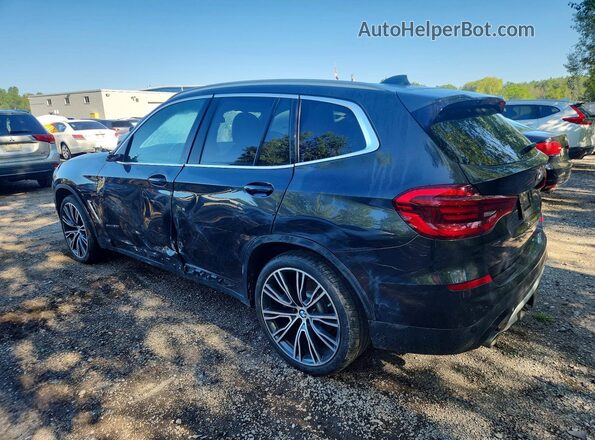 5UXTR9C50JLC82477 2018 BMW X3 Black Задня ліва чверть